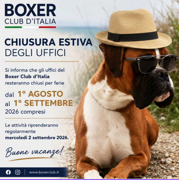 Chiusura estiva